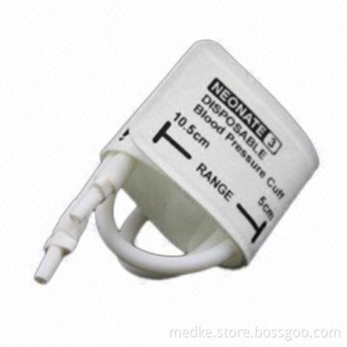 Neonate Disposable NIBP Cuff, Double Tube 5-10.5cm